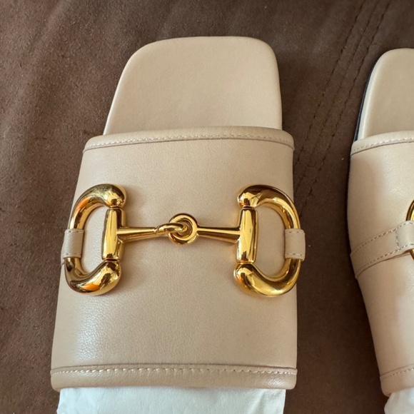 Gucci Horsebit Slides in Skin Rose (36.5)! NEW WITH TAGS! - Picture 8 of 9